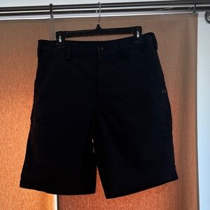 Under Armour Men's Black Golf Shorts
